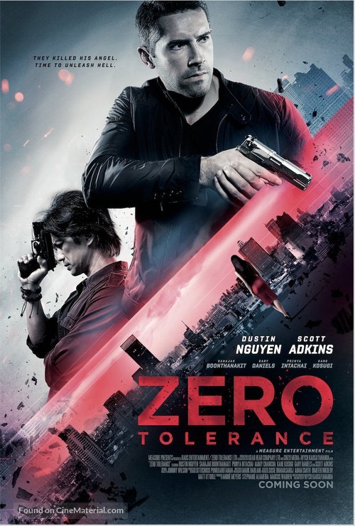 Zero Tolerance - British Movie Poster