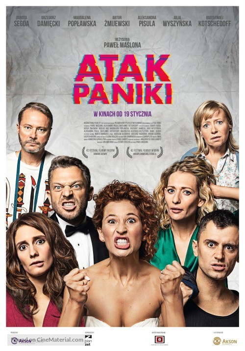 Atak paniki - Polish Movie Poster