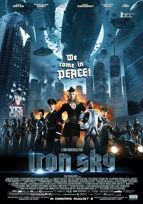 Iron Sky - New Zealand Movie Poster