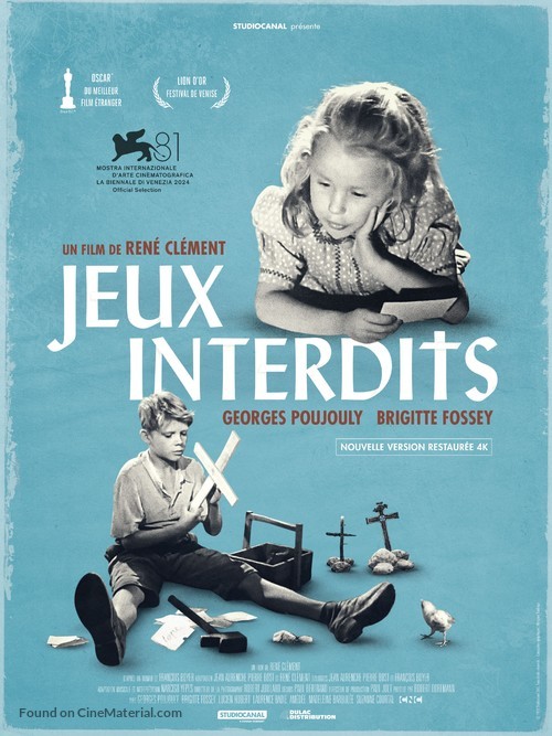 Jeux interdits - French Re-release movie poster