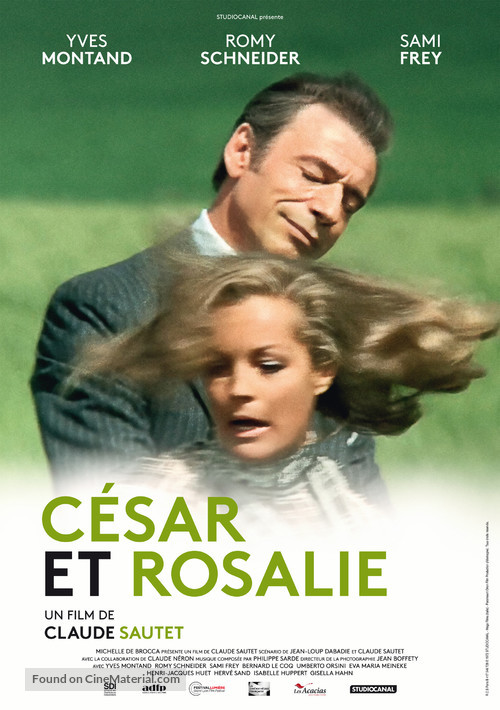 C&eacute;sar et Rosalie - French Re-release movie poster