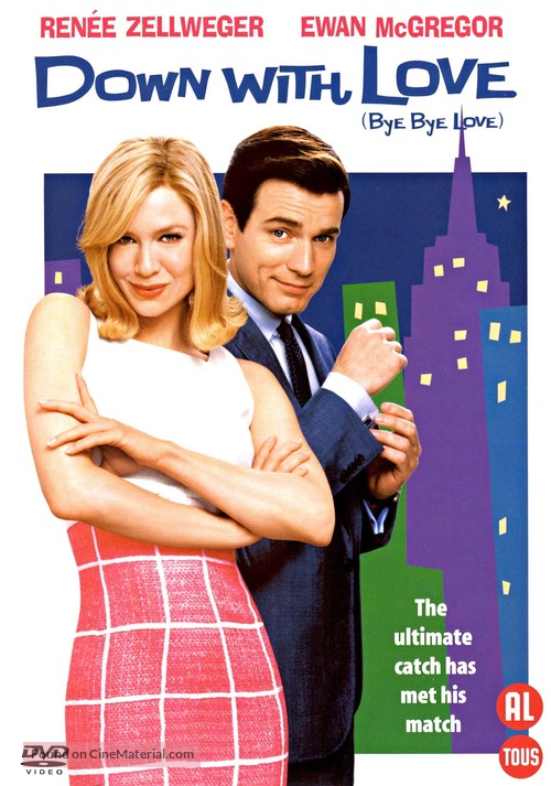 Down with Love - Dutch DVD movie cover