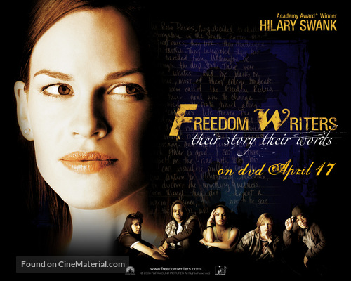 Freedom Writers - Video release movie poster