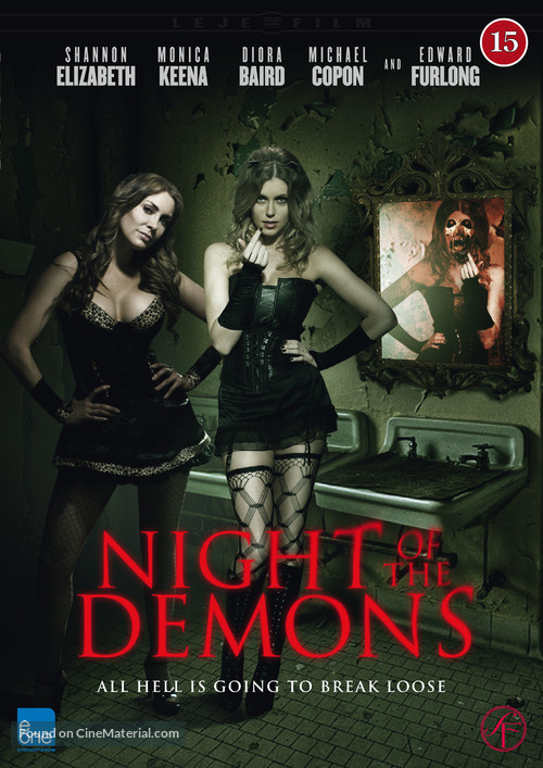 Night of the Demons - Danish DVD movie cover
