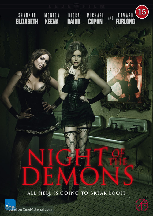 Night of the Demons - Danish DVD movie cover