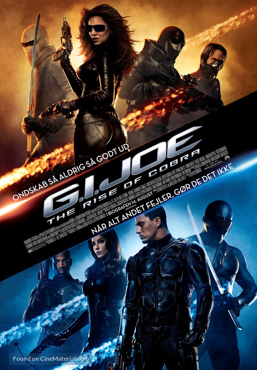 G.I. Joe: The Rise of Cobra - Danish Movie Poster