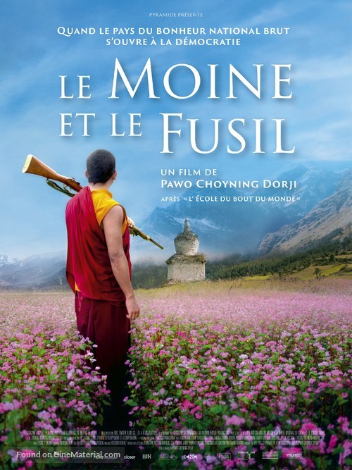 The Monk and the Gun - French Movie Poster