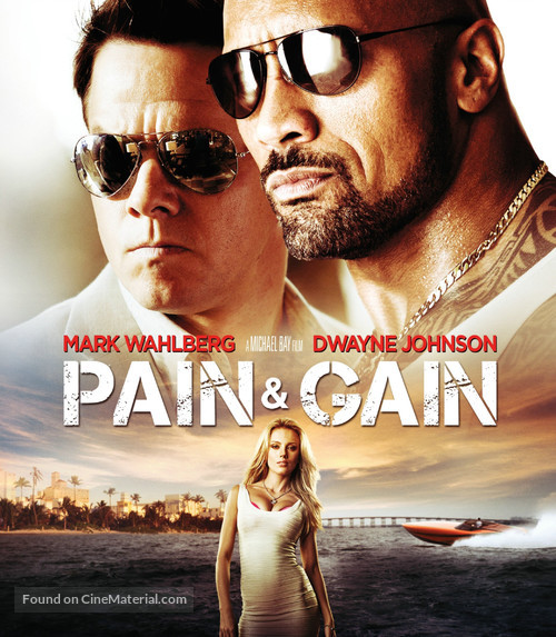 Pain &amp; Gain - Blu-Ray movie cover