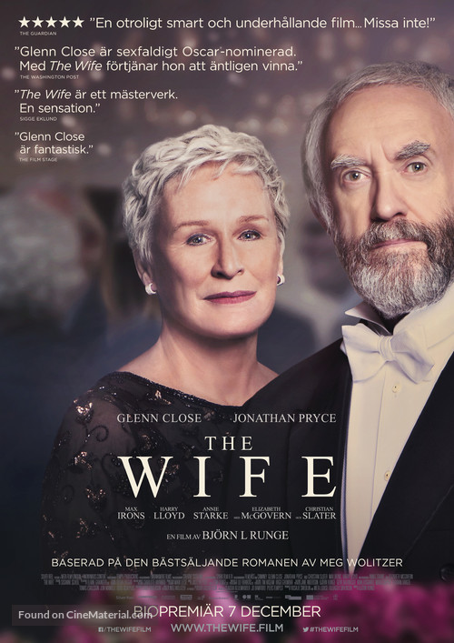 The Wife - Swedish Movie Poster