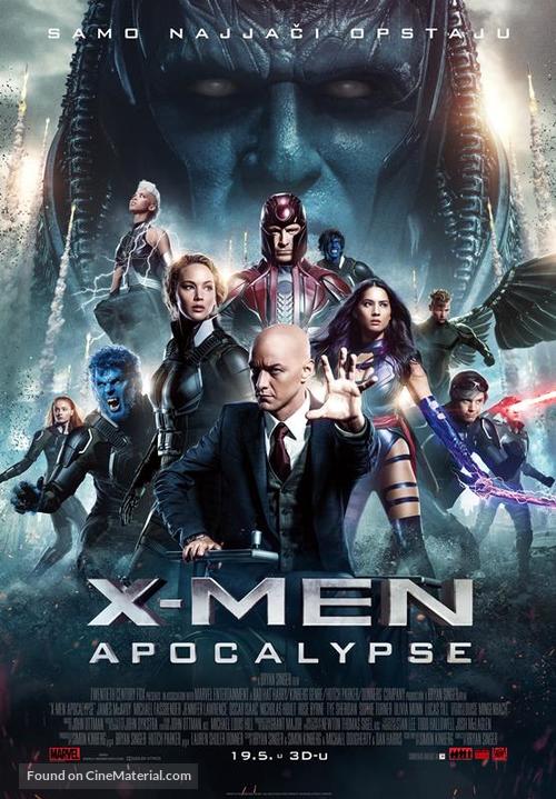 X-Men: Apocalypse - Croatian Movie Poster