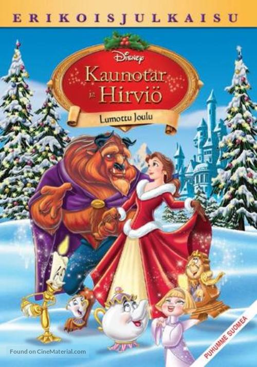 Beauty and the Beast: The Enchanted Christmas - Finnish Movie Cover