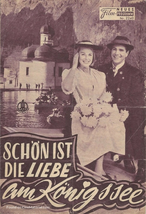 Sch&ouml;n ist die Liebe am K&ouml;nigssee - Austrian poster