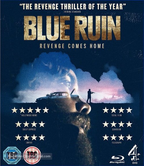 Blue Ruin - British Blu-Ray movie cover