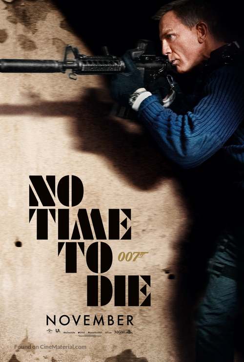 No Time to Die - International Movie Poster