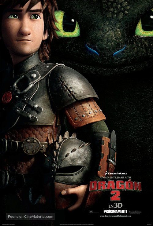 How to Train Your Dragon 2 - Mexican Movie Poster