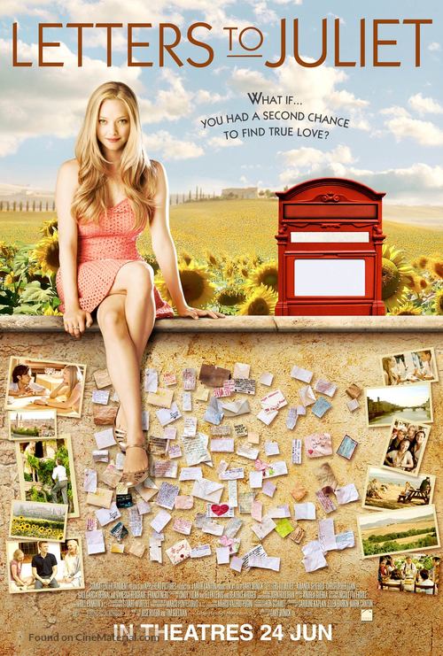Letters to Juliet - Singaporean Movie Poster