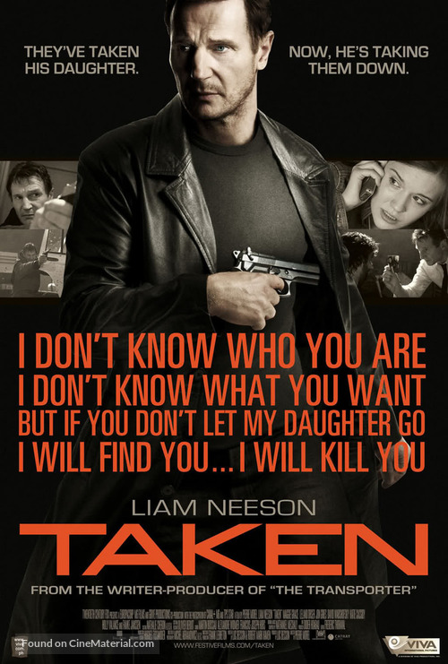 Taken - Philippine Movie Poster