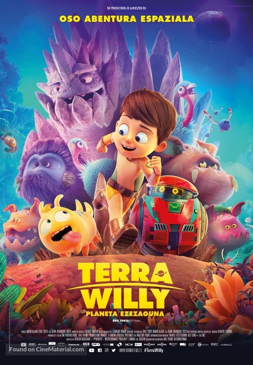 Terra Willy: La plan&egrave;te inconnue - Andorran Movie Poster