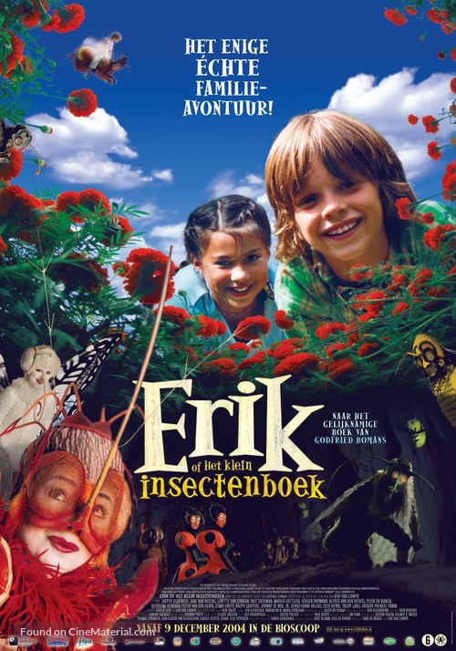 Erik of het klein insectenboek - Dutch Movie Poster