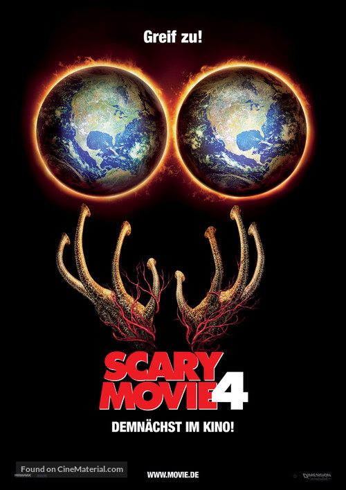 Scary Movie 4 - German Movie Poster