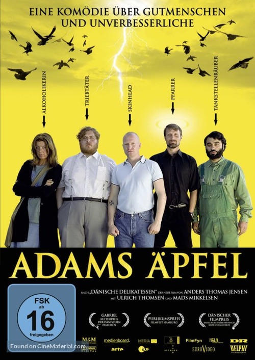Adams &aelig;bler - German DVD movie cover