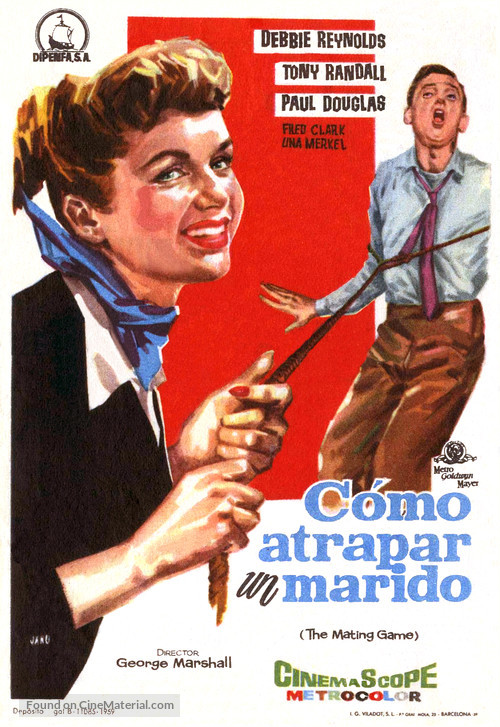 The Mating Game - Spanish Movie Poster