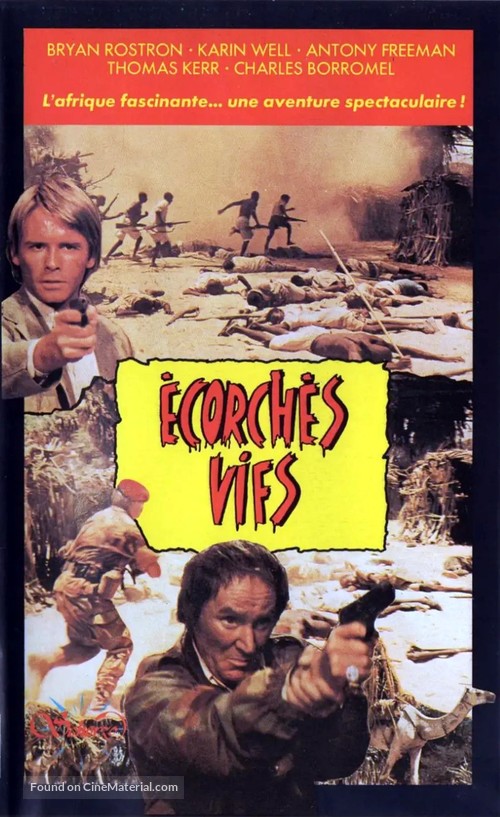 Scorticateli vivi - French VHS movie cover