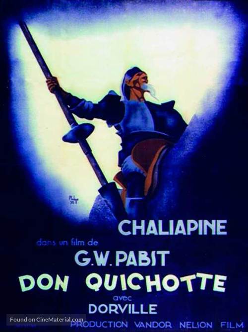 Don Quichotte - French Movie Poster