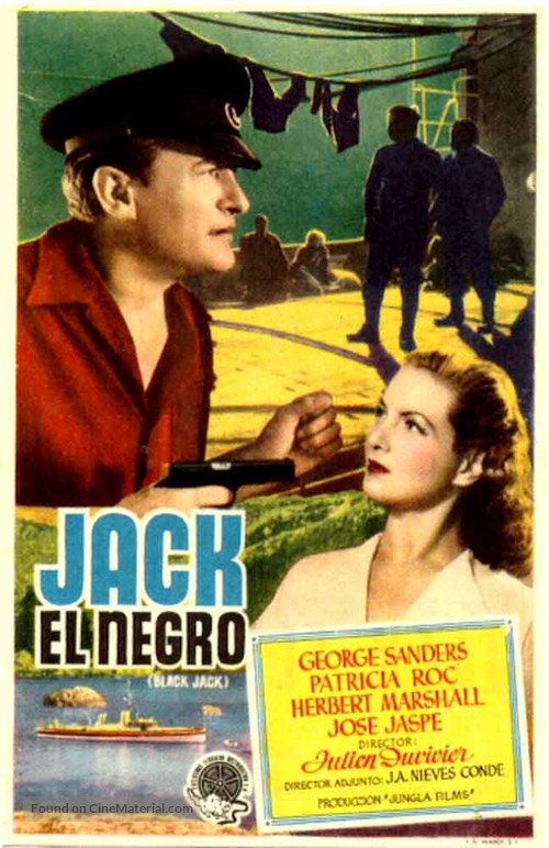 Black Jack - Spanish Movie Poster