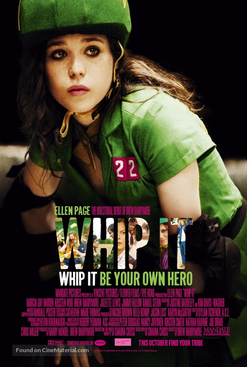 Whip It - British Movie Poster