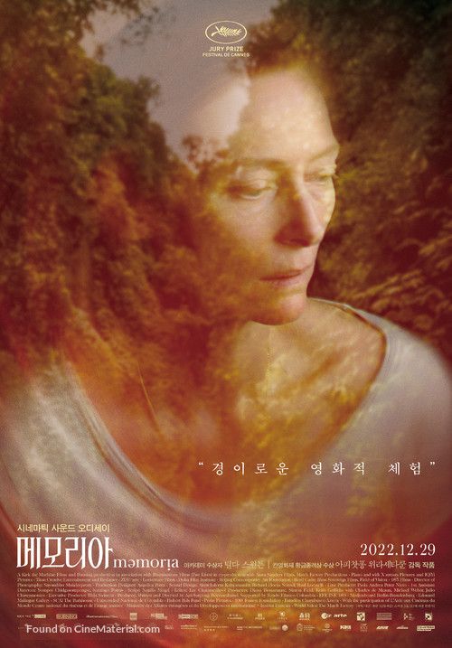 Memoria - South Korean Movie Poster