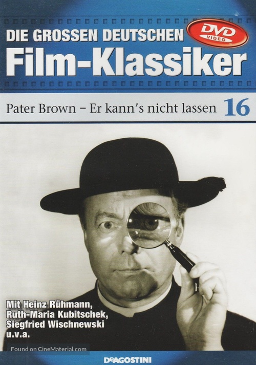 Er kann&#039;s nicht lassen - German DVD movie cover