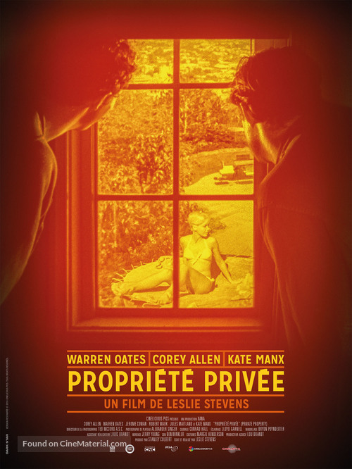 Private Property - French Re-release movie poster