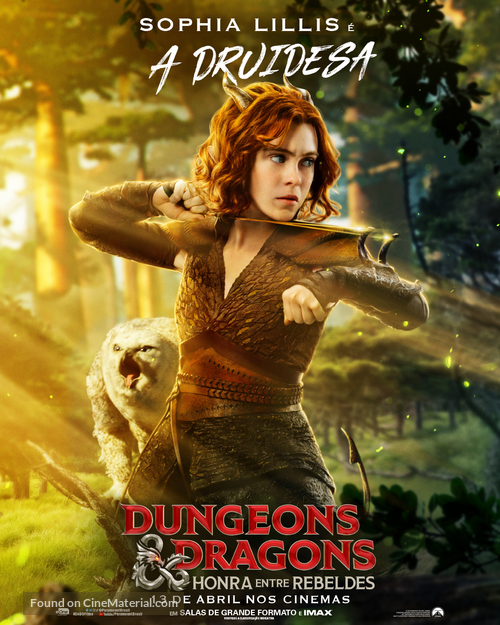 Dungeons &amp; Dragons: Honor Among Thieves - Brazilian Movie Poster