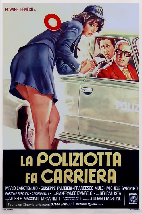 La poliziotta fa carriera - Italian Movie Poster