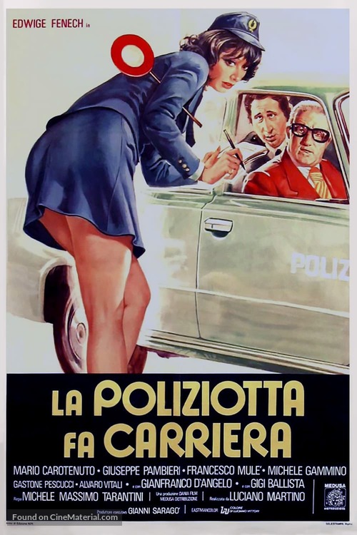 La poliziotta fa carriera - Italian Movie Poster