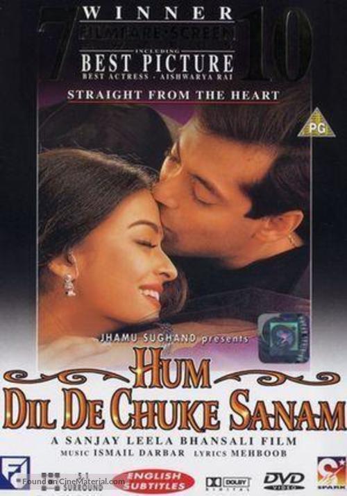 Hum Dil De Chuke Sanam - British DVD movie cover