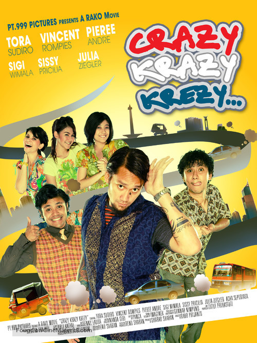 Krazy crazy krezy... - Indonesian Movie Poster