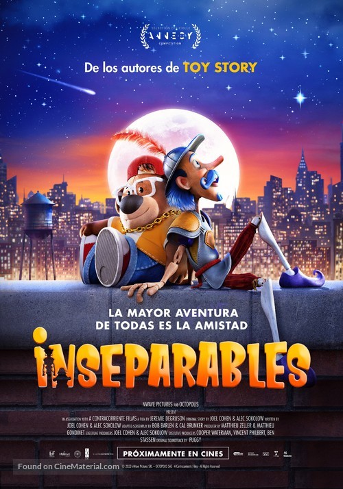 The Inseparables - Argentinian Movie Poster