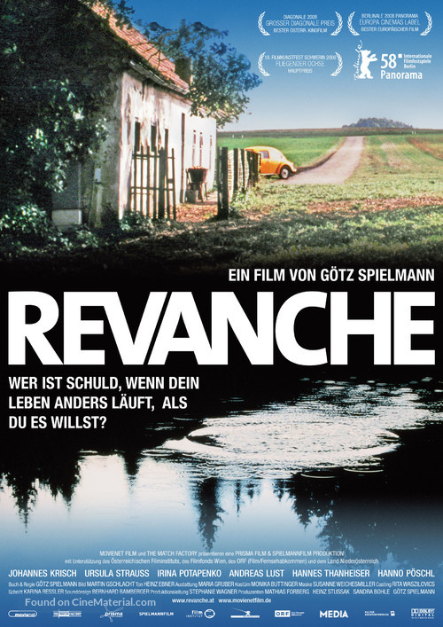 Revanche - German Movie Poster