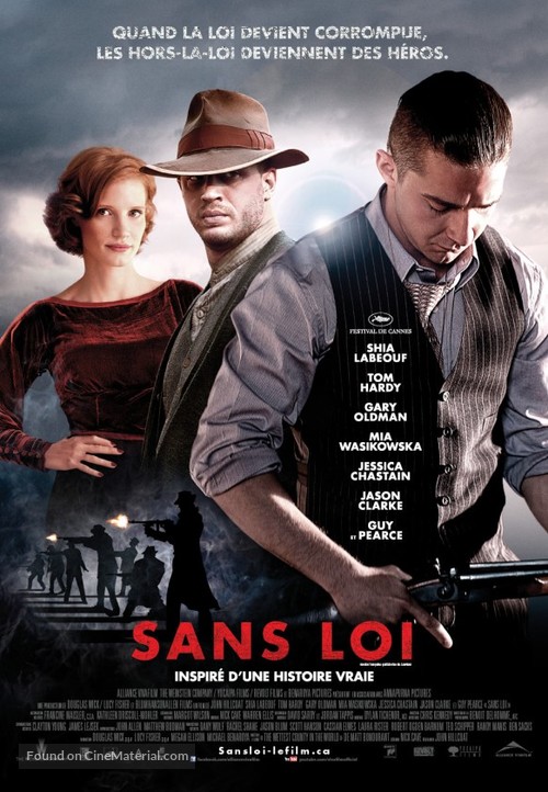 Lawless - Canadian Movie Poster