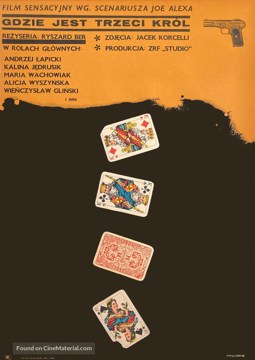 Gdzie jest trzeci kr&oacute;l - Polish Movie Poster