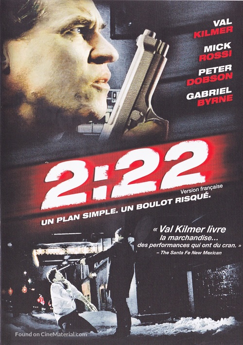 2:22 - Canadian DVD movie cover