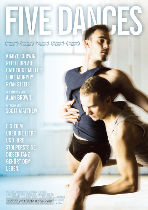 Five Dances - German Movie Poster