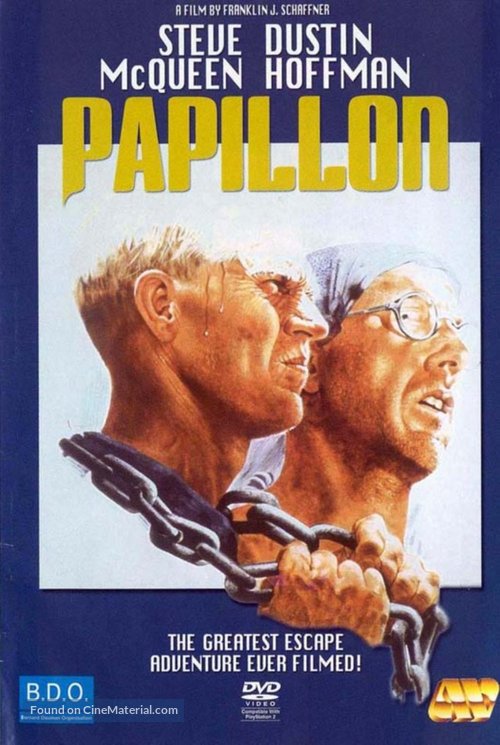 Papillon - Greek Movie Cover