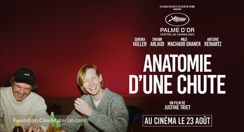 Anatomie d&#039;une chute - French poster