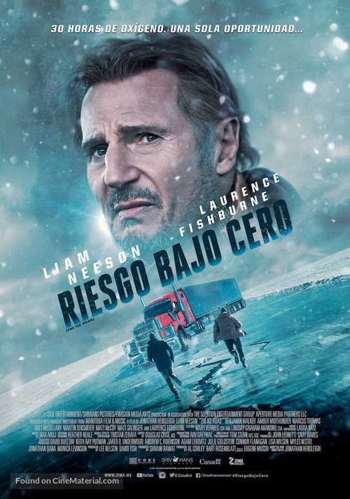 The Ice Road - Mexican Movie Poster