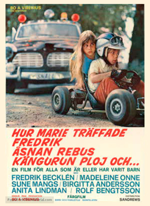 Hur Marie tr&auml;ffade Fredrik - Swedish Movie Poster