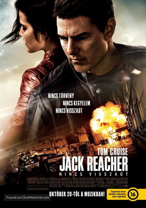 Jack Reacher: Never Go Back - Hungarian Movie Poster