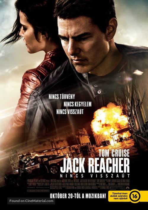 Jack Reacher: Never Go Back - Hungarian Movie Poster